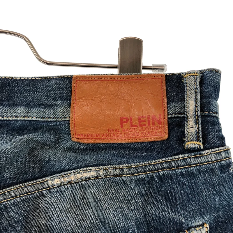 PLEIN / プレーン | ダメージ加工 デニムパンツ | 1 | メンズ