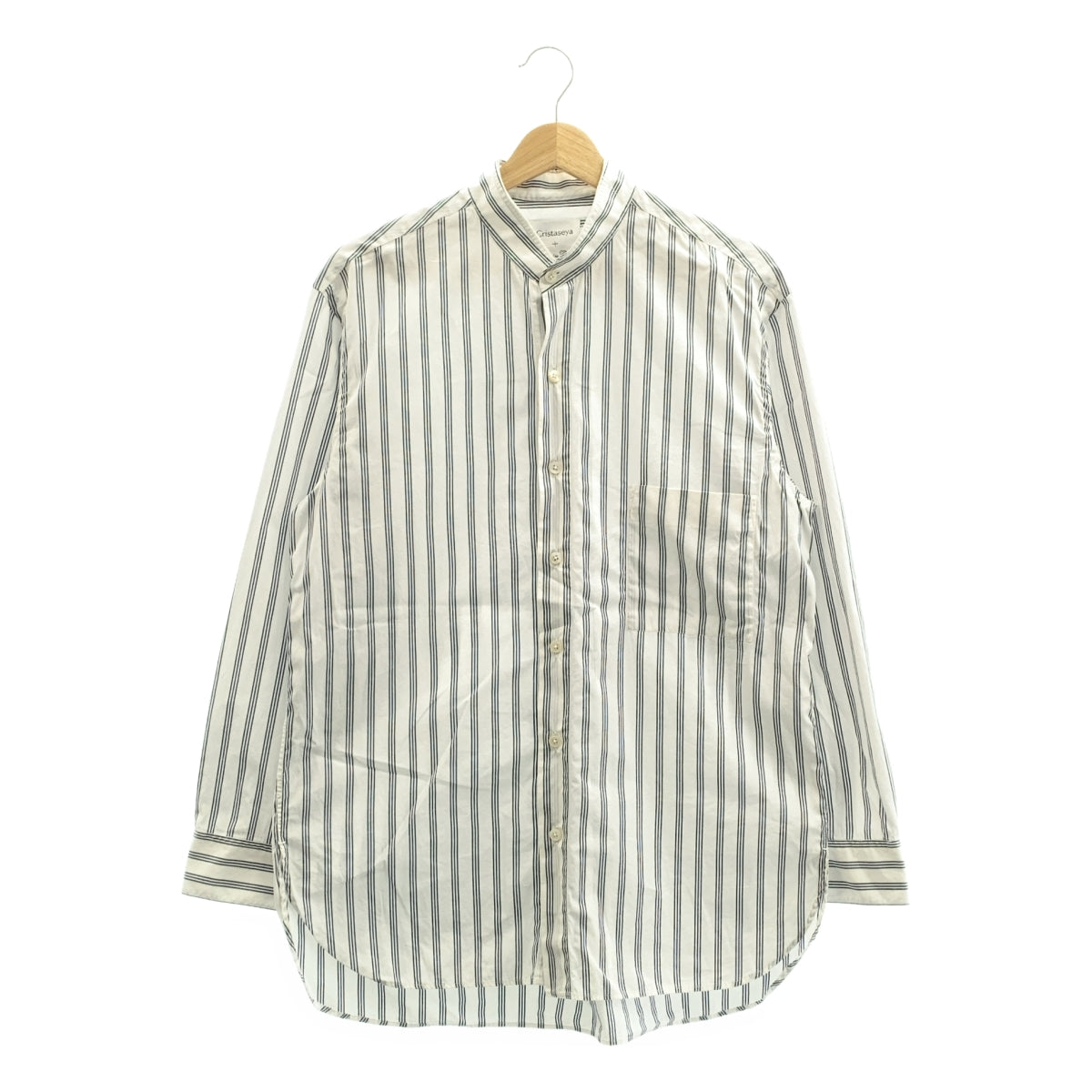 Cristaseya / クリスタセヤ | リネン ローゲージ ニット ベスト | M | ブルー | レディース Cristaseya / クリスタセヤ | linen ribbed 3yarns sweater リネン