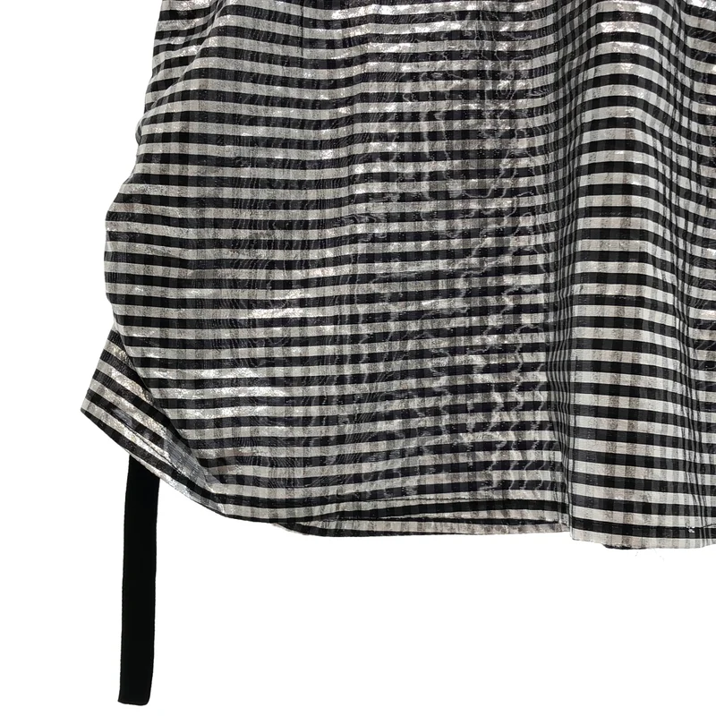 noir kei ninomiya / ノワールケイニノミヤ | 2019SS | チェック切替 Tシャツ_半袖 3C-T016 | S | レディース