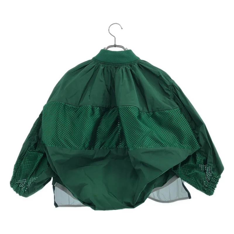 sacai / サカイ | メッシュ フリル切替 ブルゾンジャケット | 2 | レディース