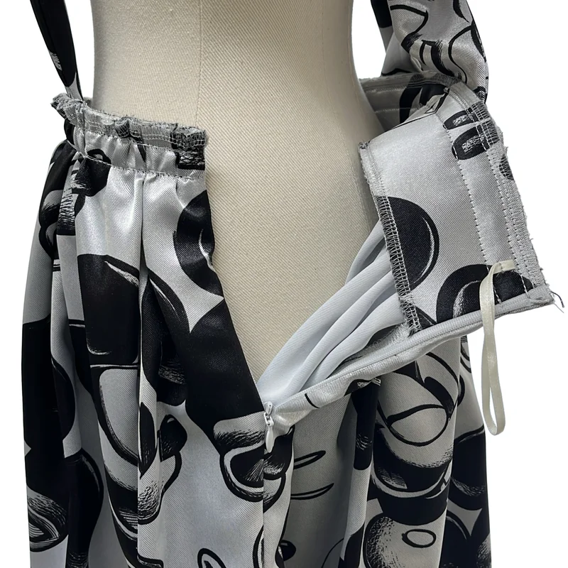 COMME des GARCONS / コムデギャルソン | 2021SS | × Disney 吊り プリント総柄 ロングスカート | XS | レディース