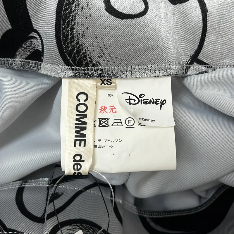 COMME des GARCONS / コムデギャルソン | 2021SS | × Disney 吊り プリント総柄 ロングスカート | XS | レディース