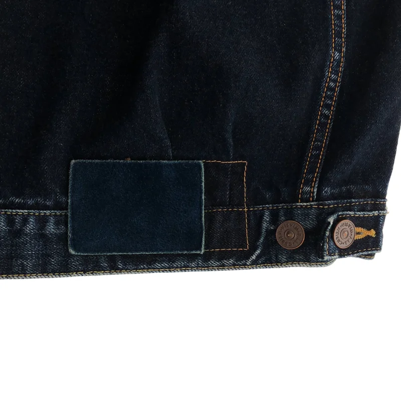 visvim / ビズビム | 2024SS | SS 101XX JKT DMGD MUD OD / デニムジャケット | 2 | メンズ