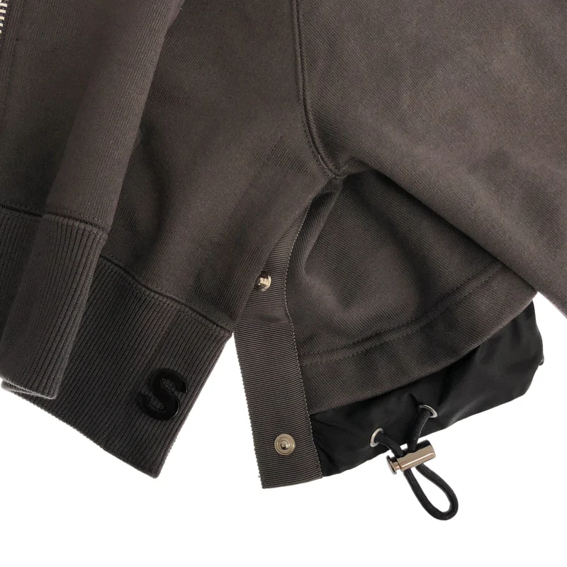sacai / サカイ | 2024SS | Sweat Jersey Hoodie ジップアップフーディー パーカー | 2 | レディース