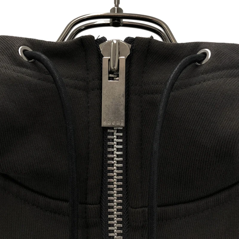 sacai / サカイ | 2024SS | Sweat Jersey Hoodie ジップアップフーディー パーカー | 2 | レディース