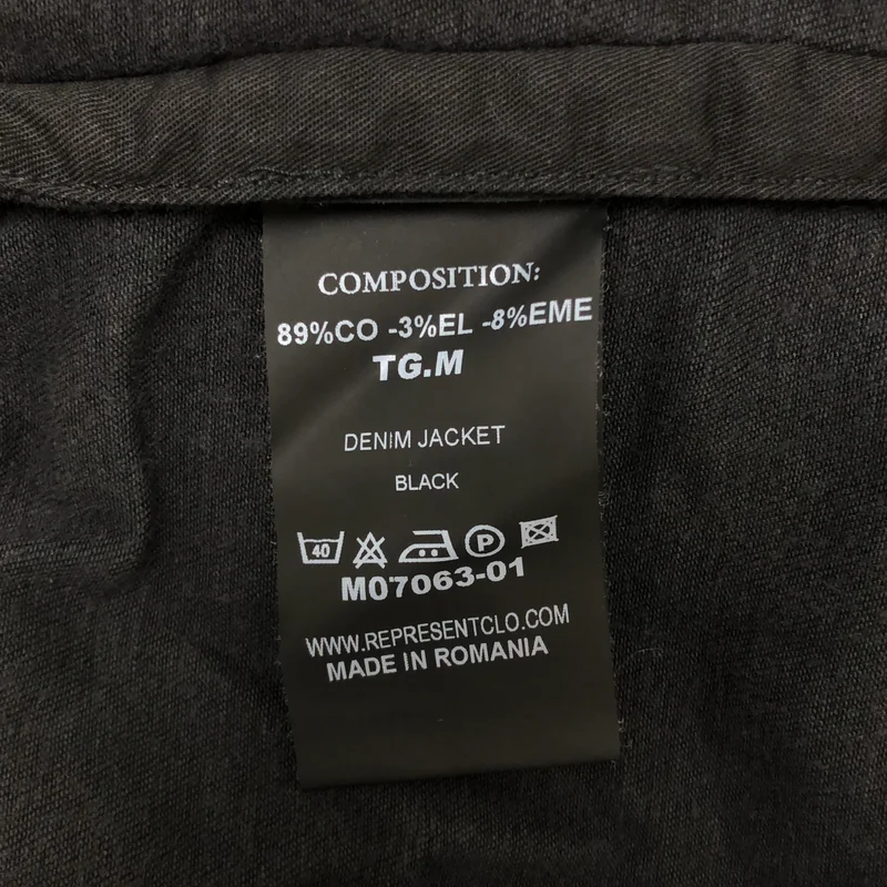 REPRESENT / リプレゼント | Denim Jacket デニムジャケット | M | メンズ