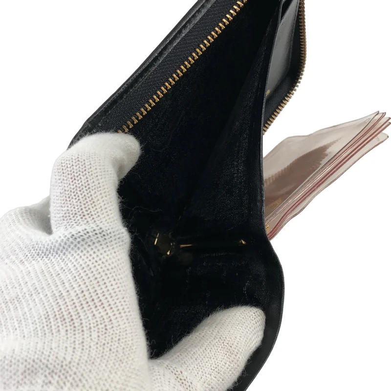 COMME des GARCONS / コムデギャルソン | レザー ラウンドジップ ウォレット |