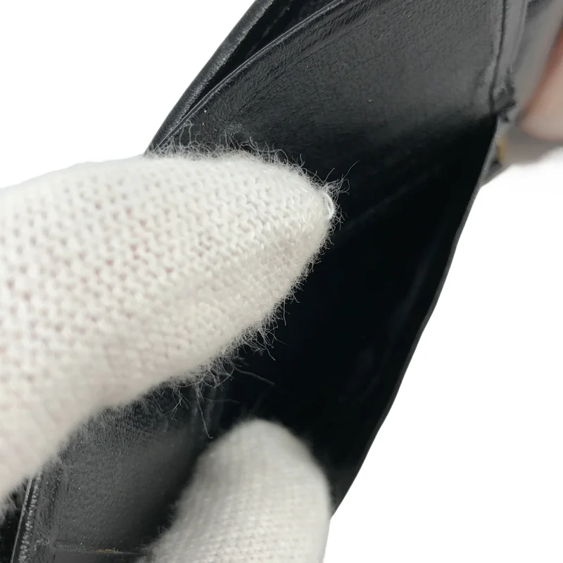 COMME des GARCONS / コムデギャルソン | レザー ラウンドジップ ウォレット |
