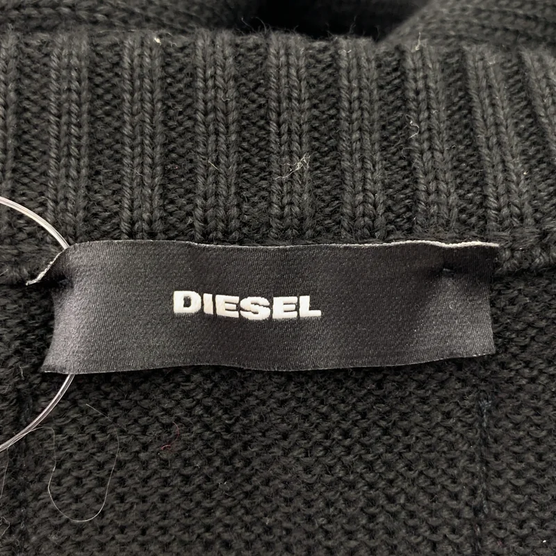 DIESEL / ディーゼル | ロゴ クロップド ニット |