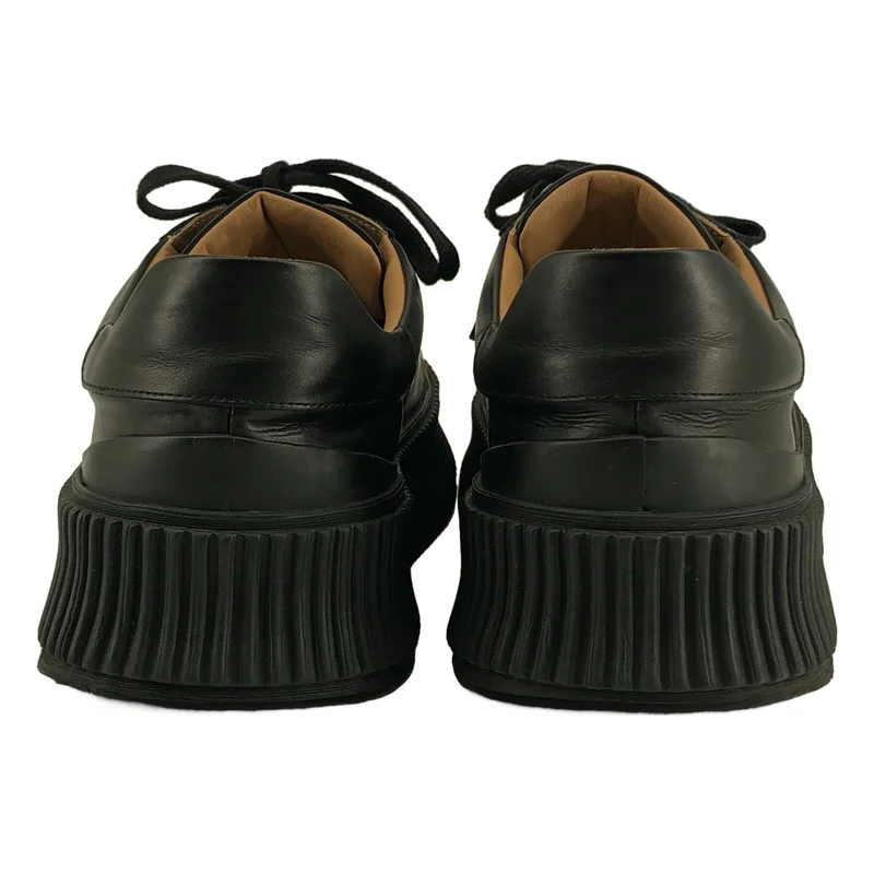 JIL SANDER / ジルサンダー | レザー プラットフォーム スニーカー