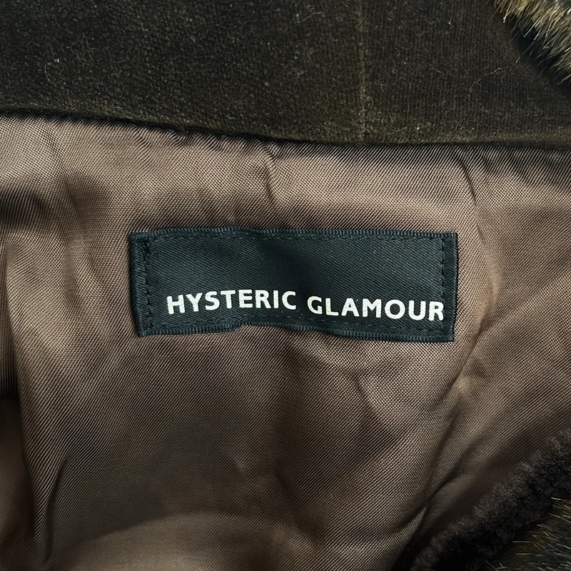 HYSTERIC GLAMOUR / ヒステリックグラマー | フェイクファー レオパード フーデッド ショートジャケット | F | レディース