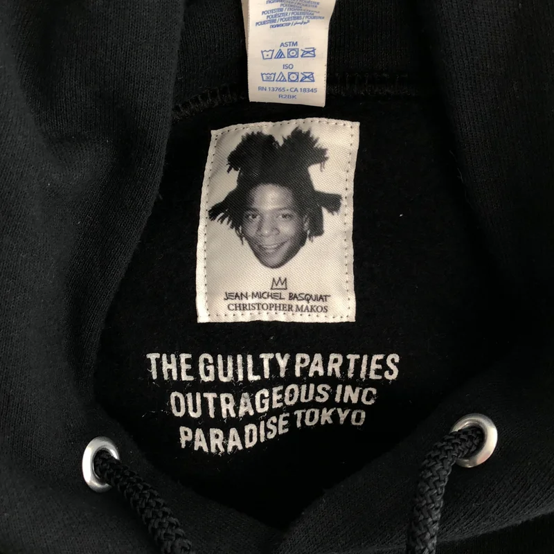 WACKO MARIA / ワコマリア | × Jean-Michel Basquiat  ジャン・ミシェル・バスキア / プリント スウェット フーディ | XL | メンズ