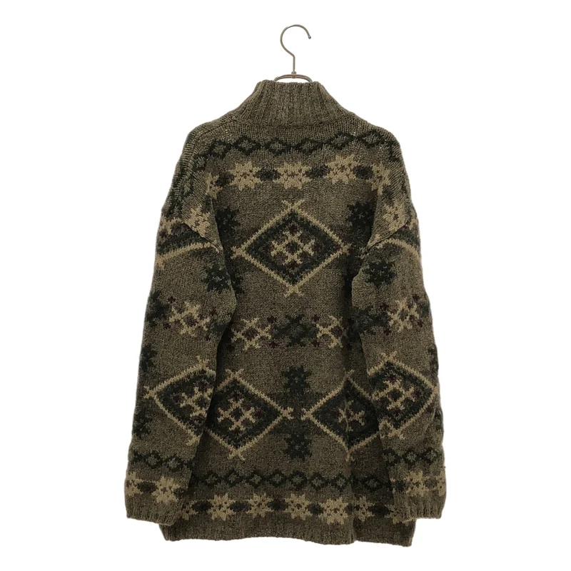 RALPH LAUREN / ラルフローレン | ネイティブ柄 ニット_長袖 RL GS SS 2518 | M | レディース