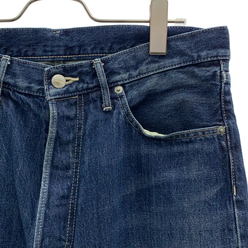 Graphpaper / グラフペーパー | Selvage Denim Five Pocket Wide Straight Pants / セルビッチ デニムパンツ | 2 | メンズ