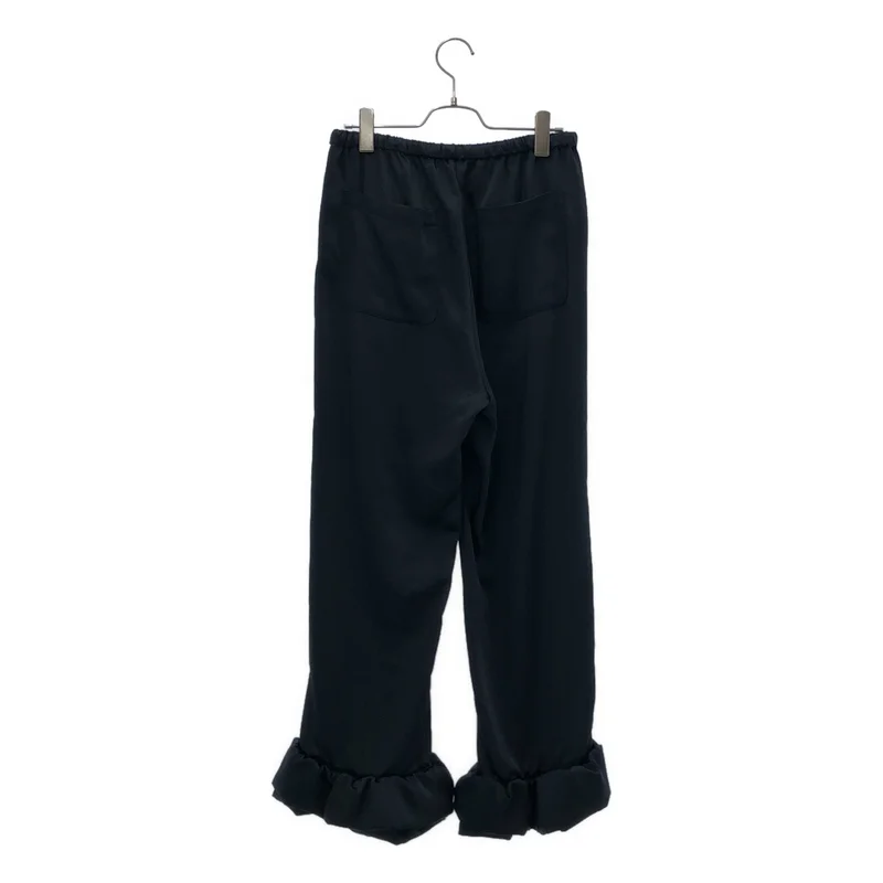 Uhr / ウーア | 2026SS | Satin Ruffle Hem Pants パンツ | 38 | レディース