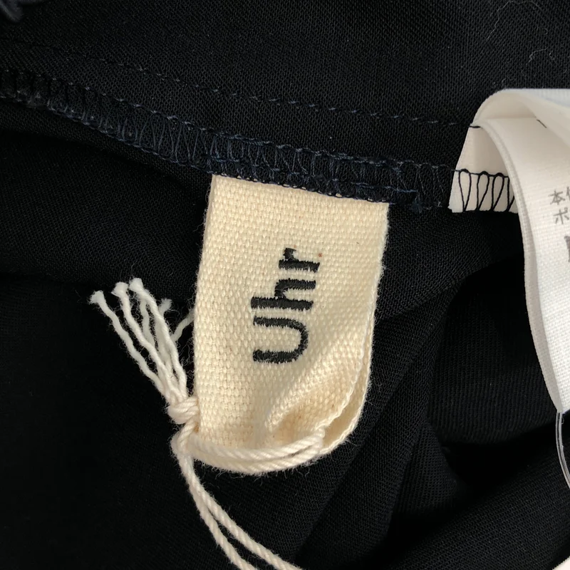 Uhr / ウーア | 2026SS | Satin Ruffle Hem Pants パンツ | 38 | レディース