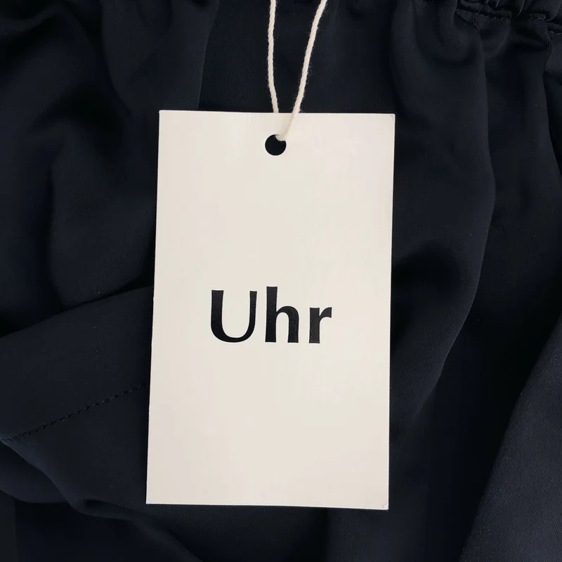 Uhr / ウーア | 2026SS | Satin Ruffle Hem Pants パンツ | 38 | レディース