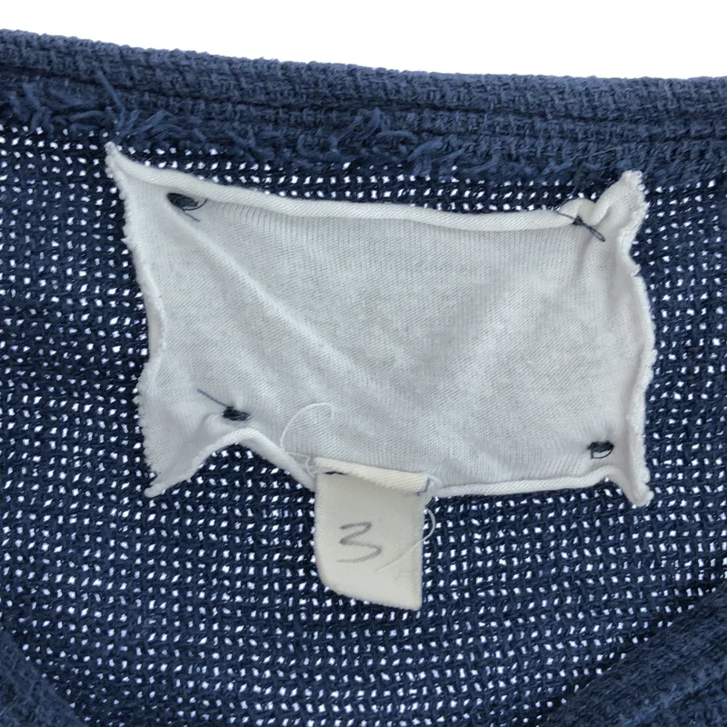 GREG LAUREN / グレッグローレン | インディゴ染め カットオフ カットソー | 3 | メンズ