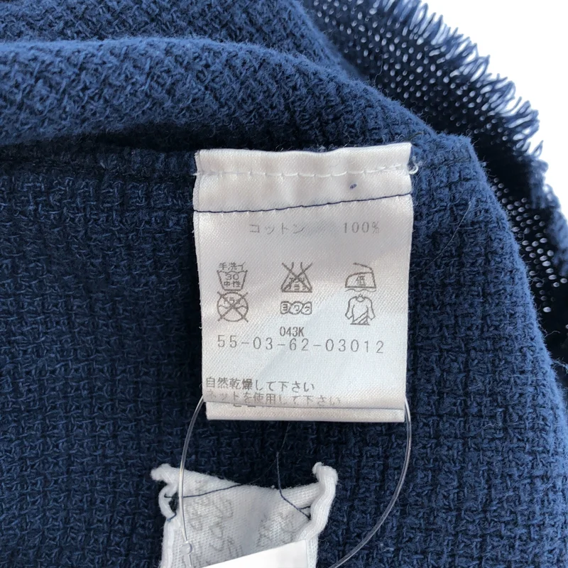 GREG LAUREN / グレッグローレン | インディゴ染め カットオフ カットソー | 3 | メンズ