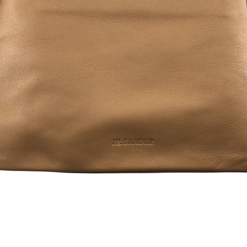 JIL SANDER / ジルサンダー | レザー ドローストリング 巾着ポーチ |