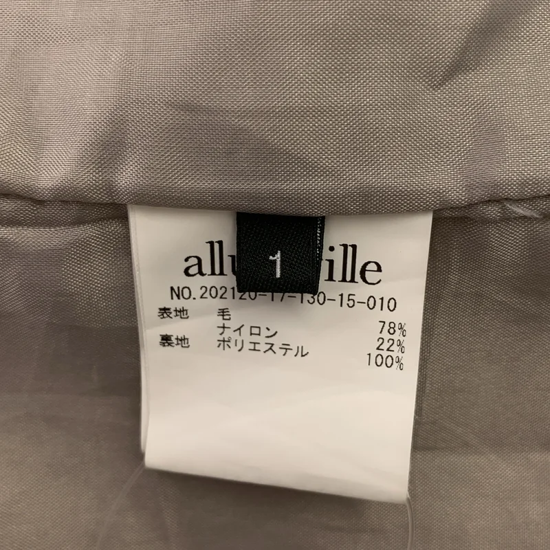 allureville / アルアバイル | ビーバースタンドカラーコート | 1 | レディース