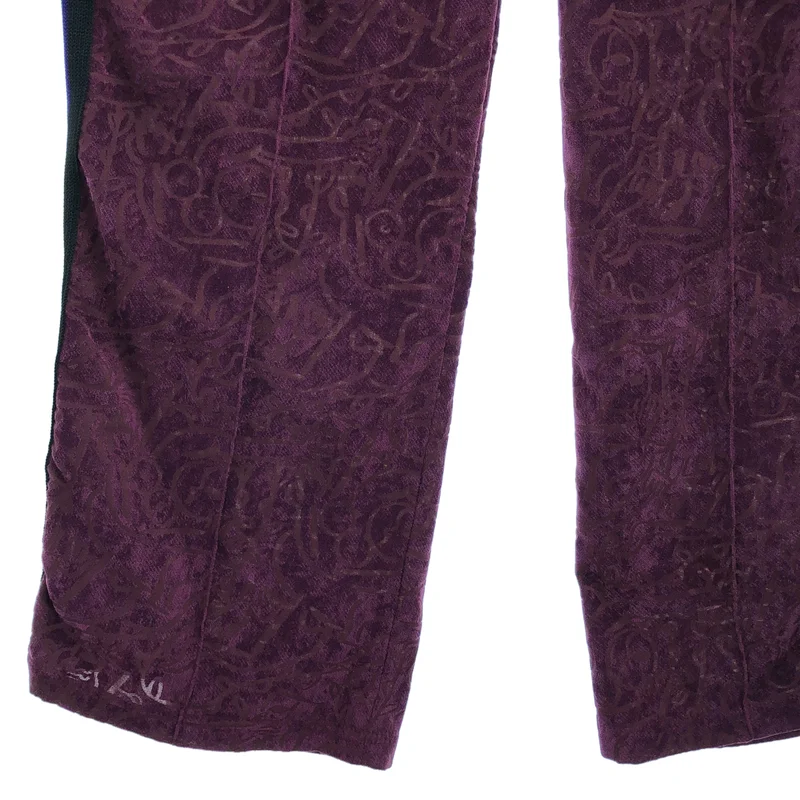 Sasquatchfabrix. / サスクワッチファブリックス | 2024SS | ×Sasquatchfabrix. / TRACK PANT ベロア トラックパンツ | L | メンズ