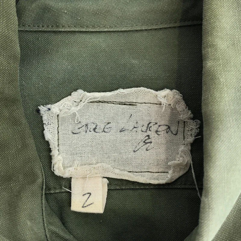 GREG LAUREN / グレッグローレン | ARMY TENT SHORT SLEEVE STUDIO / ミリタリー テントシャツ | 2 | メンズ