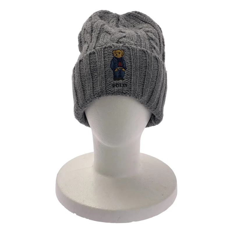 POLO RALPH LAUREN / ポロラルフローレン | ポロベア ケーブル ニットキャップ | F | その他
