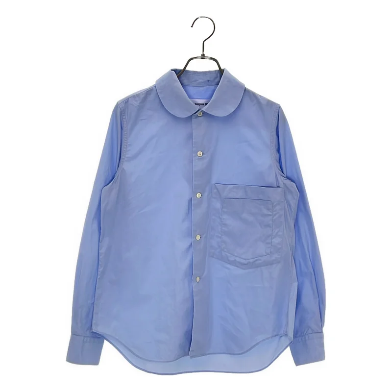 COMME des GARCONS GIRL / コムデギャルソンガール | 2024AW | コットン ラウンドカラーシャツ | XS | レディース
