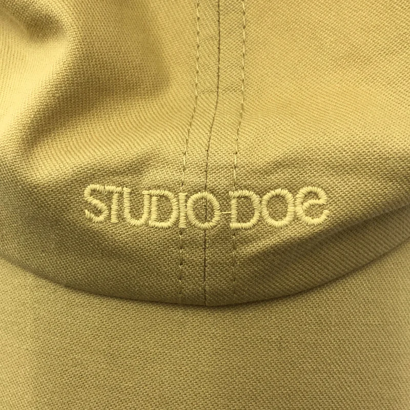 STUDIO DOE / スタジオドゥ | ロゴ キャップ 帽子 / アジャスター調整可 |