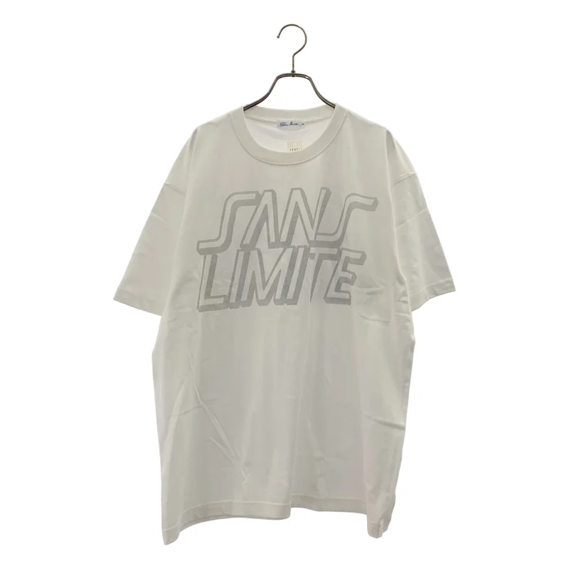 sans limite / サンリミット | 2025SS | reflector logo T リフレクター ロゴ Tシャツ | 2 | メンズ