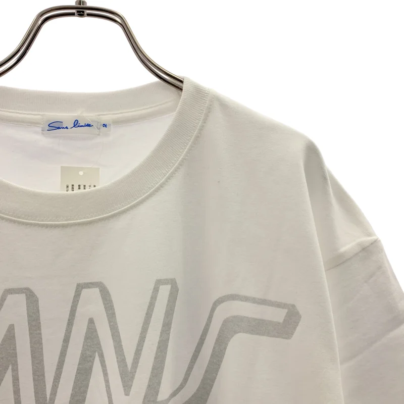 sans limite / サンリミット | 2025SS | reflector logo T リフレクター ロゴ Tシャツ | 2 | メンズ
