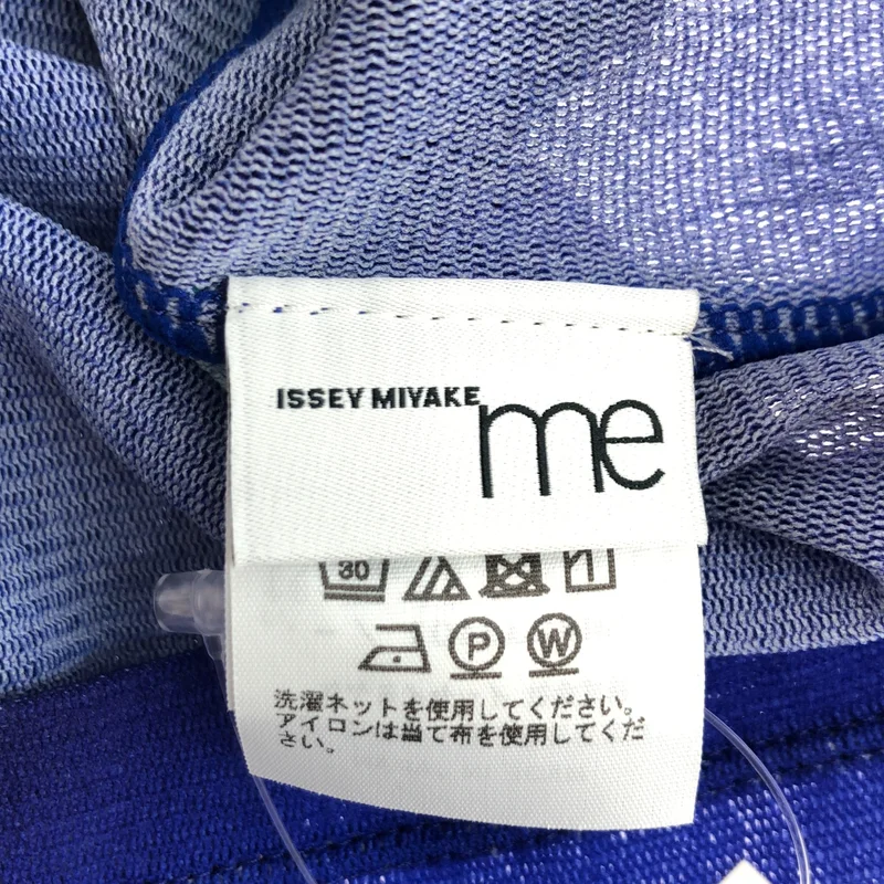 me ISSEY MIYAKE / ミーイッセイミヤケ | 2026SS | 総柄 ロングスリーブ シアートップス |