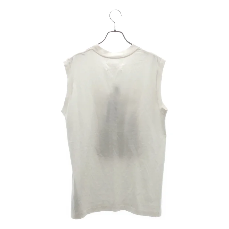 Maison Margiela / メゾンマルジェラ | 2024SS | インビテーションパッチ コットンノースリーブTシャツ | S | レディース