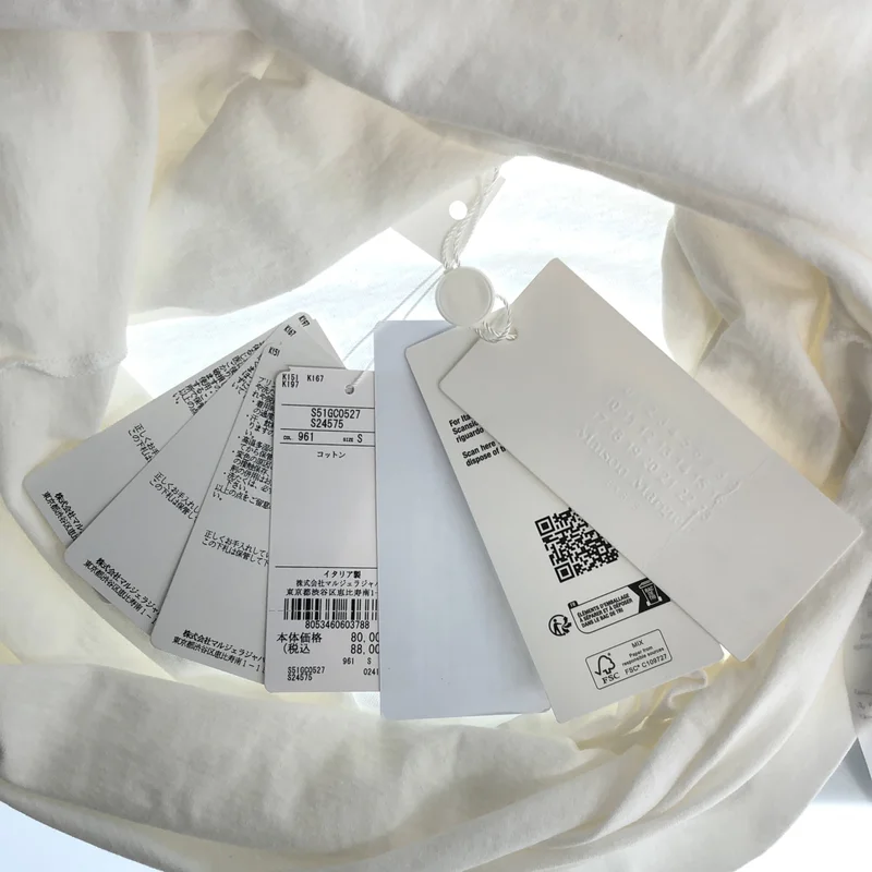 Maison Margiela / メゾンマルジェラ | 2024SS | インビテーションパッチ コットンノースリーブTシャツ | S | レディース