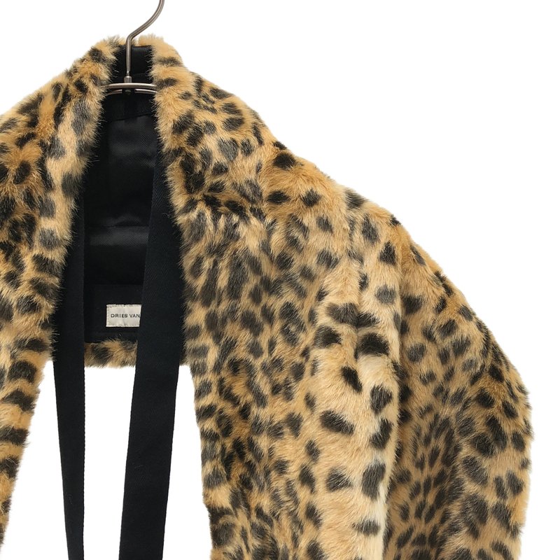 DRIES VAN NOTEN / ドリスヴァンノッテン | レオパード ファー ストール |
