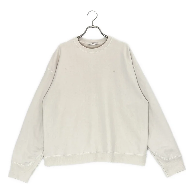 ATON / エイトン | NATURAL_DYED_URAKE クルーネック スウェット | 2 | メンズ