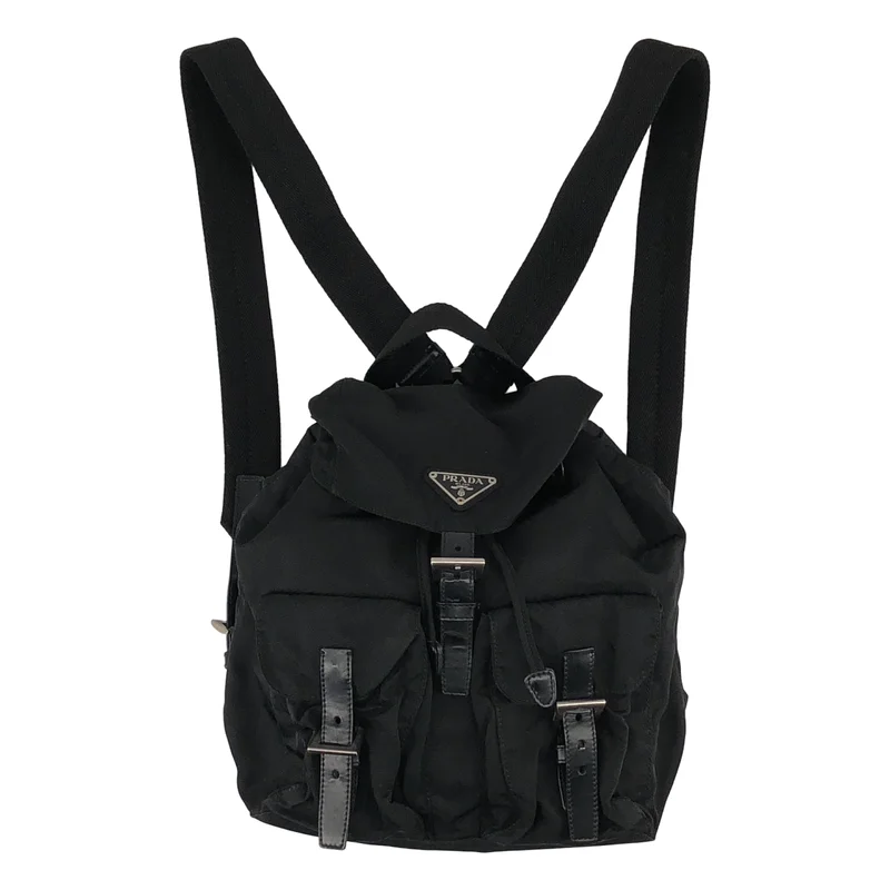 PRADA / プラダ | B6677F / テスートナイロン レザーベルト ミニリュック |