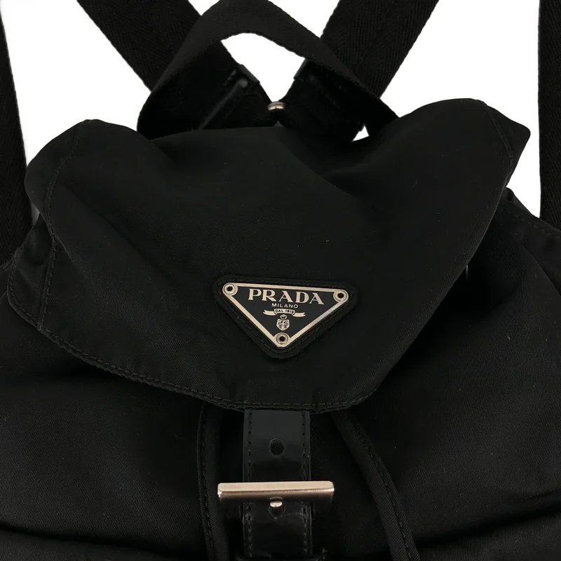 PRADA / プラダ | B6677F / テスートナイロン レザーベルト ミニリュック |