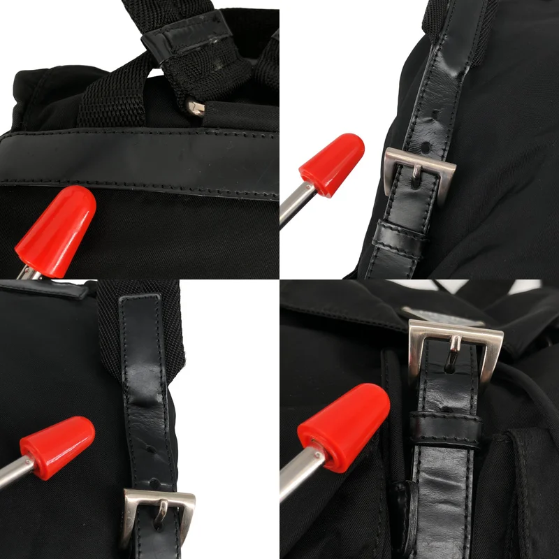 PRADA / プラダ | B6677F / テスートナイロン レザーベルト ミニリュック |