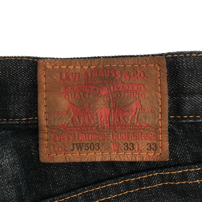 JUNYAWATANABE COMMEdesGARCONS MAN / ジュンヤワタナベマン | 2002AW | × Levi's / ウール チェック 切り替え デニムパンツ | M | メンズ
