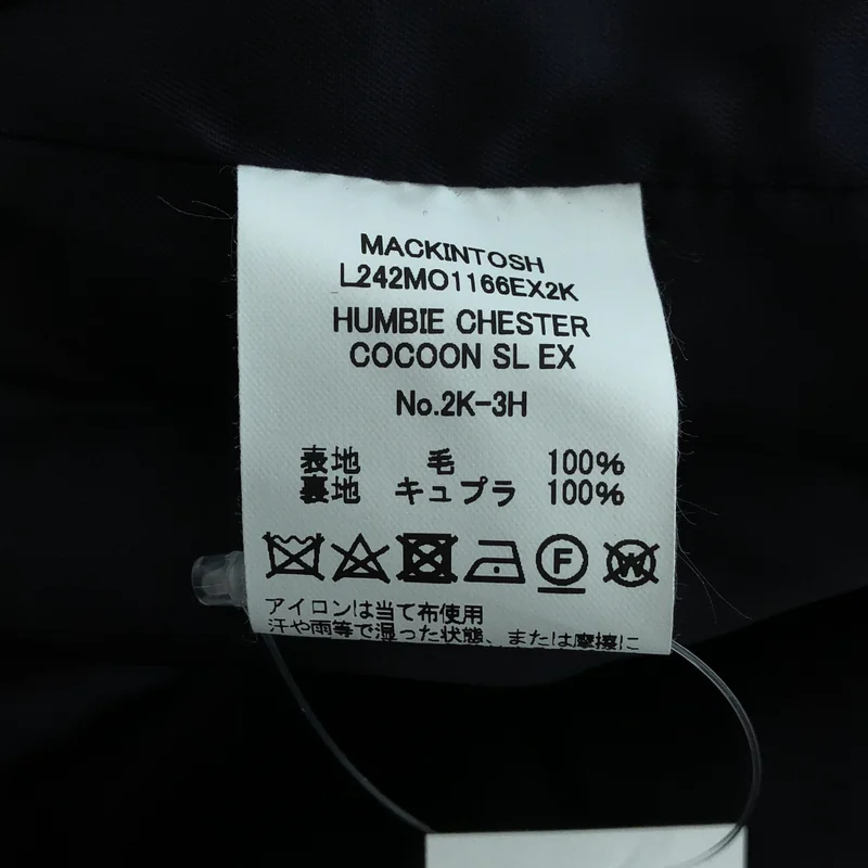 MACKINTOSH / マッキントッシュ | IENA別注 HUMBIE CHESTER COCOON SLEX コクーンチェスターコート | 6 | レディース