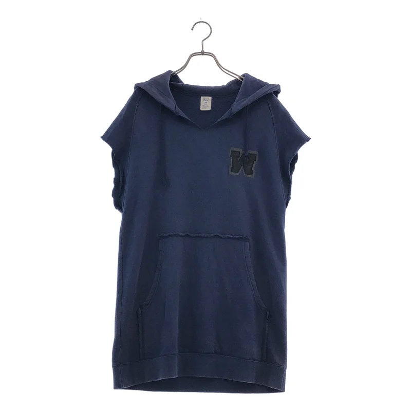 WTAPS / ダブルタップス | ワッペン カットオフ ノースリーブ スウェットパーカー | M | メンズ