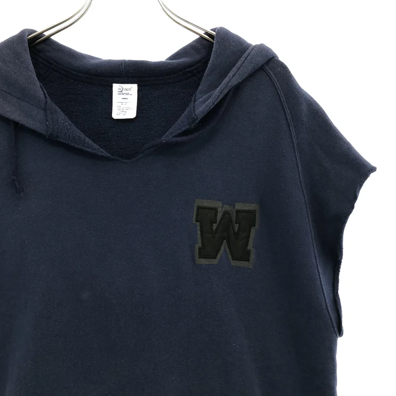 WTAPS / ダブルタップス | ワッペン カットオフ ノースリーブ スウェットパーカー | M | メンズ