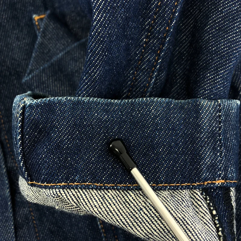 MM6 Maison Margiela / エムエムシックスメゾンマルジェラ | 2017SS | OVER SIZE DENIM COAT W BOW ON THE BACK デニムコート | 38 | レディース