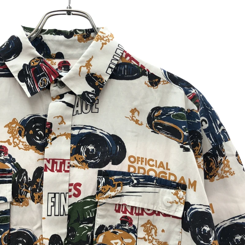 sacai / サカイ | Car Race / Tropical Print Shirt シャツ 25-07728 | 1 | レディース