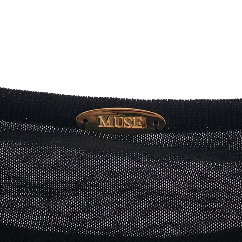 MUSE de Deuxieme Classe / ミューズドゥーズィーエムクラス | SUVINコットン ボートワイド プルオーバー |