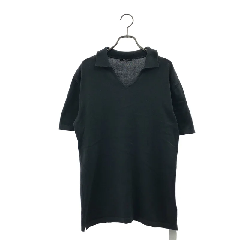 ARCODIO / アルコディオ | コットン スキッパーカラー ポロシャツ | M | メンズ