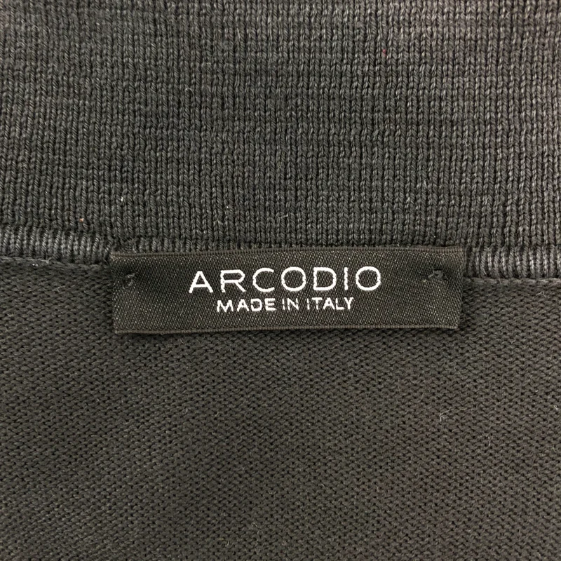 ARCODIO / アルコディオ | コットン スキッパーカラー ポロシャツ | M | メンズ
