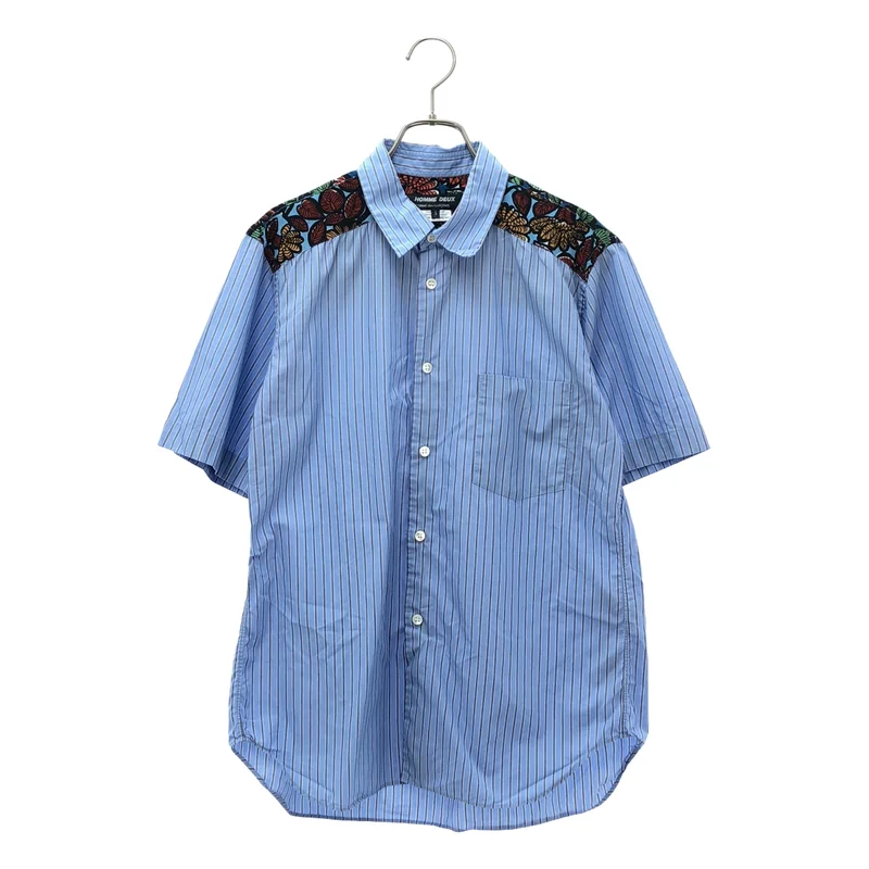 COMME des GARCONS HOMME DEUX / コムデギャルソンオムドゥ | 2018SS | コットン アロハショルダー ショートスリーブシャツ | S | メンズ